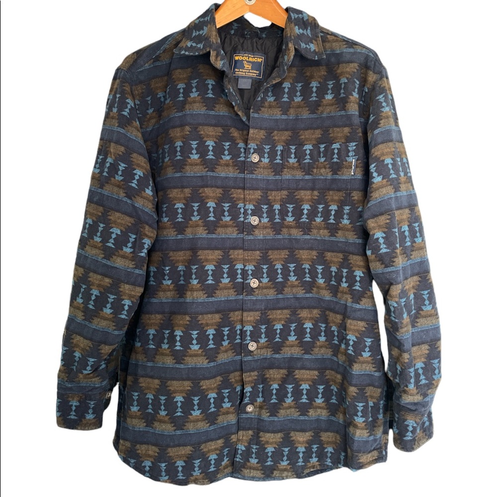 Men’s Large Woolrich Quilted Flannel Jacket